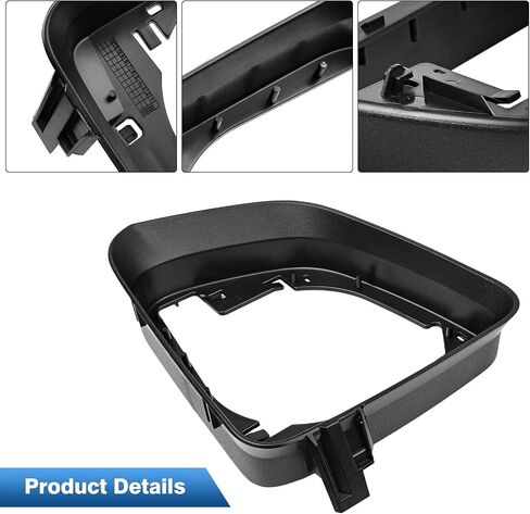 Rearview Mirror Housing Frame Left/Right for Tesla Model Y 2020 2021 2022 2023(Black-Right) in Saudi Arabia
