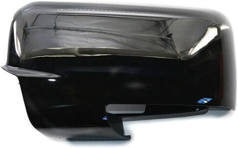 Rearview Side Mirror Covers Cap for Dodge for Ram 1500 2013 2014 2015 2016 2017 2018 Gloss Black Side Wing Mirror Cover Replacement(Black-Left) in Saudi Arabia