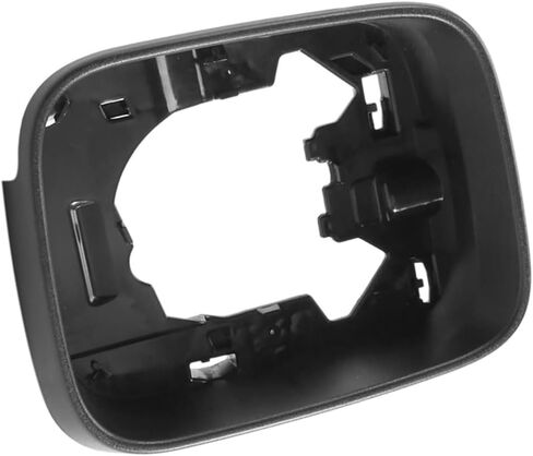 Car Left Right Side Mirror Housing Frame for Jeep Renegade 2016 2017 2018 2019 2020 2021 Rear View Shell Frame Holder Trim(Black-Right) in Saudi Arabia