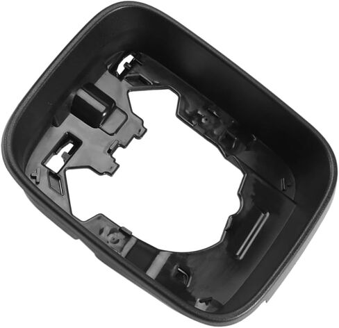 Car Left Right Side Mirror Housing Frame for Jeep Renegade 2016 2017 2018 2019 2020 2021 Rear View Shell Frame Holder Trim(Black-Right) in Saudi Arabia