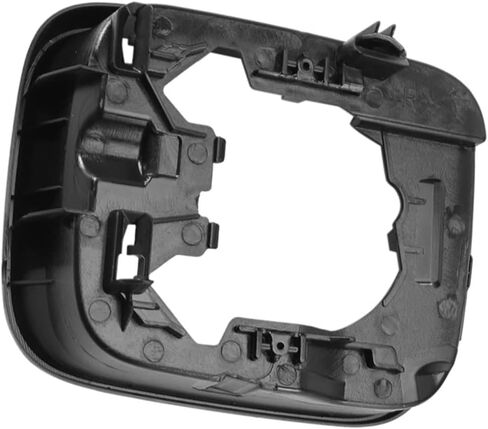 Car Left Right Side Mirror Housing Frame for Jeep Renegade 2016 2017 2018 2019 2020 2021 Rear View Shell Frame Holder Trim(Black-Right) in Saudi Arabia