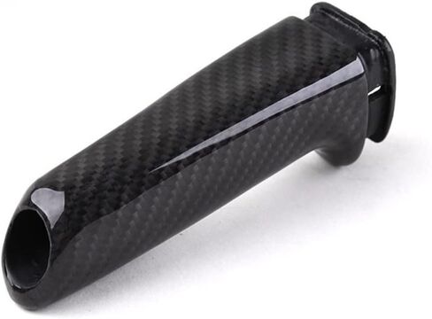 Car Handbrake Cover Handbrake Grips Protector Cover Carbon Fiber for BMW 1 2 3 4 5 M X1 Series F20 F22 F30 E90 F32 E60 F80 E84 in Saudi Arabia