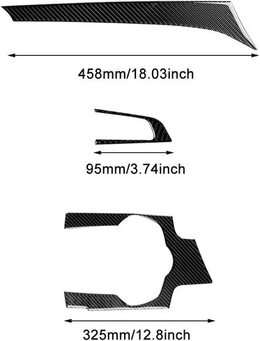 Carbon Fiber Car Interior Panel Cover Trim Center Control Window Control Switch Sticker for Alfa-Romeo Giulia 2017 2018 2019 in Saudi Arabia