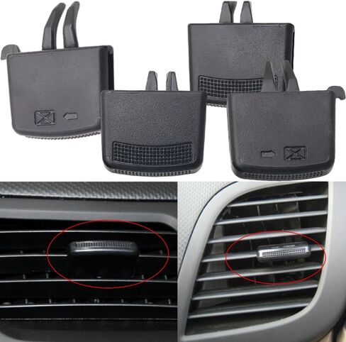 4PCS Front A/C Air Vent Vent Outlet Clip Clip Kit لـ Hyundai Verna Solaris 2010 2011 2013 2014 2015 2015 2015 in Saudi Arabia