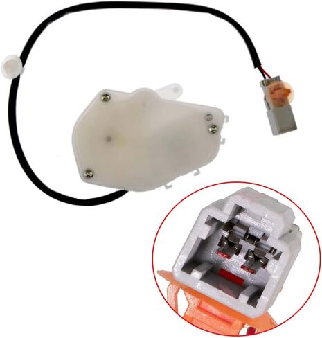 Door Lock Actuator Latch Front Left & Right for Honda for CR-V Prelude 1997 1998 1999 2000 2001 72155-S03-J11, 72115-S03-G11(Black-Front Left) in Saudi Arabia