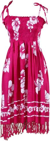 Womens Sundress with Hibiscus Design in Your Choice of Design in Kuwait