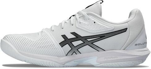 ASICS Men's Solution Speed FlyteFoam 3 Tennis Shoes, 10, Safety Yellow/Black in Saudi Arabia