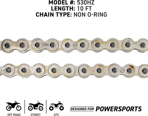 NICHE 530 Standard Motorcycle Drive Chain Bulk Reel with 2 Connecting Master Link (10 Feet) in Saudi Arabia