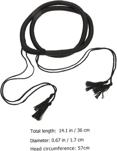Lifekome Men Arabbled Dearf Ropf Rope Tassel Asslim Wrap Associed Adail Admear For Pirfies in Saudi Arabia