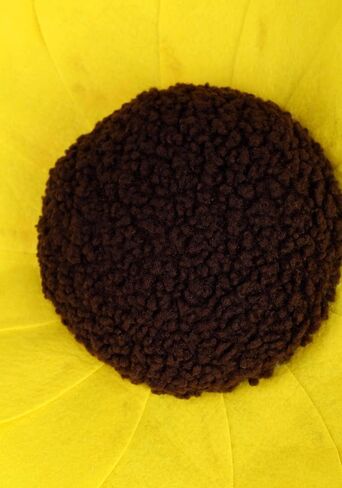 Sunflower Headband Costume Accessory - 15-Inch Sunflower with Velour and Tulle Petals, Fiberfill Center in Saudi Arabia
