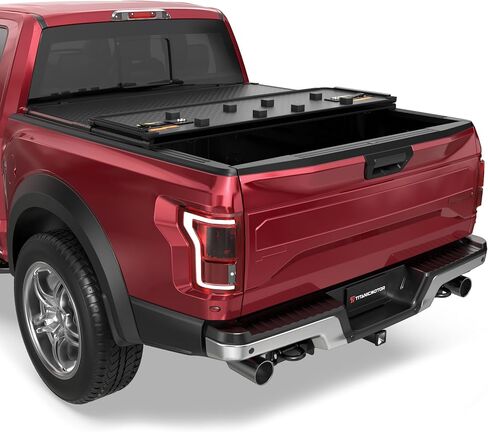 Hard Tri Fold Aluminum Truck Bed Tonneau Cover Compatible for 2015-2024 2025 Ford F-150 F150 Styleside 6.5FT 79Inch in Saudi Arabia