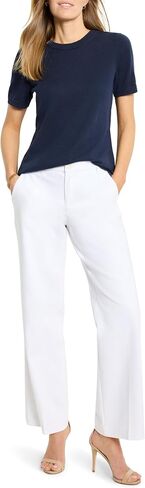 NIC+ZOE Women's Easy Scoop Neck Sweater Tee in Saudi Arabia