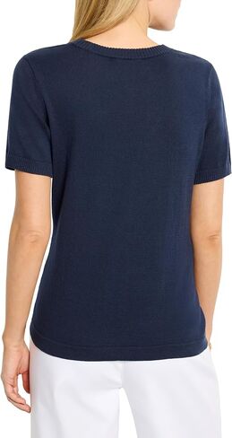 NIC+ZOE Women's Easy Scoop Neck Sweater Tee in Saudi Arabia