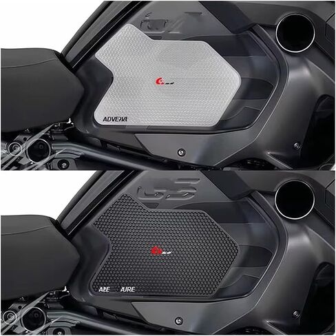 Fuel Tank Sticker for B&MW for R1200GS for R1250GS for ADV Motorcycle Sticker Tank Pad Decal Anti Slip Side Knee Protection Tankpad Accessories Gas Tank Pad(White) in Saudi Arabia