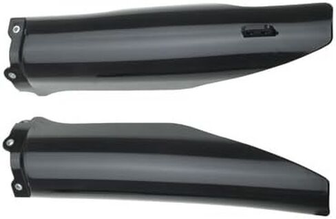 Acerbis Lower Fork Cover Stet Black for Kawasaki KX250F 2004-2005 in Saudi Arabia