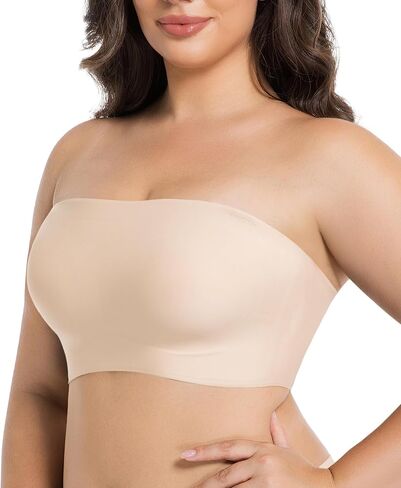 حمالات صامتة للنساء اللاسلكية غير المنقولة سليكون Bralette Bralette سلس برا in Kuwait