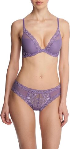 NATORI Women's Feathers Contour Plunge Bra 730023, Purple Haze in Saudi Arabia
