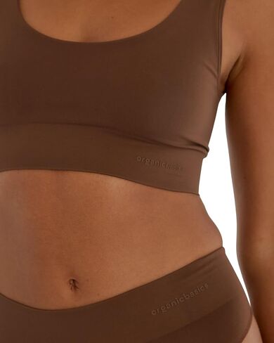 Women's Smooth Scoop Neck Seamless Bralette in Kuwait