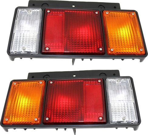 Garage-Pro Tail Light SET Compatible with Isuzu NPR 1987-2010, FRR 1995-1998, FSR 1987-1996, NPR-HD 1999-2010 Halogen With bulb(s) Driver and Passenger Side in Saudi Arabia