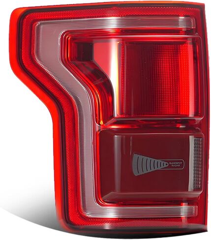 LED LED Tail Lights متوافقة مع 2015 2016 2017 Ford F150 King Ranch/Lariat/Limited/Platinum Wanillight Lamply Assembly LED LED مع بقعة عمياء OE: HL3Z13405D （جانب السائق الأيسر） in Kuwait