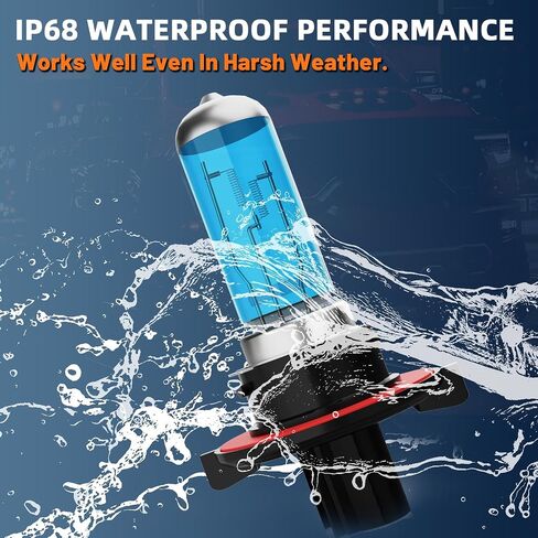 Headlight Bulbs Compatible With Dodge Challenger 2011-2014, 9008/H13 High Low Beam + H16/5202 Fog Lights Halogen Light Bulb Combo, Super Bright 6000K White, Plug and Play, Pack of 4 in Saudi Arabia