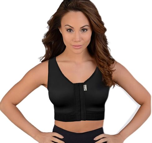 Comfort Bra - Front Closure Post Surgery Compression Bras - Adjustable Straps and Shoulders - Wirefree in Kuwait