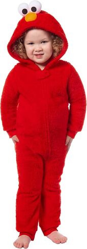 Sesame Street Unisex Union Suit One Piece Pajama Outfit (Elmo, Child, 6/7) in Saudi Arabia