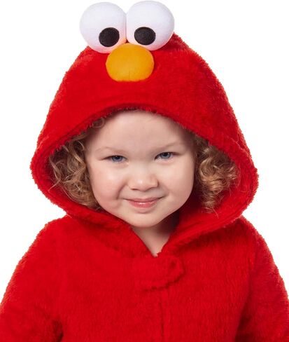 Sesame Street Unisex Union Suit One Piece Pajama Outfit (Elmo, Child, 6/7) in Saudi Arabia