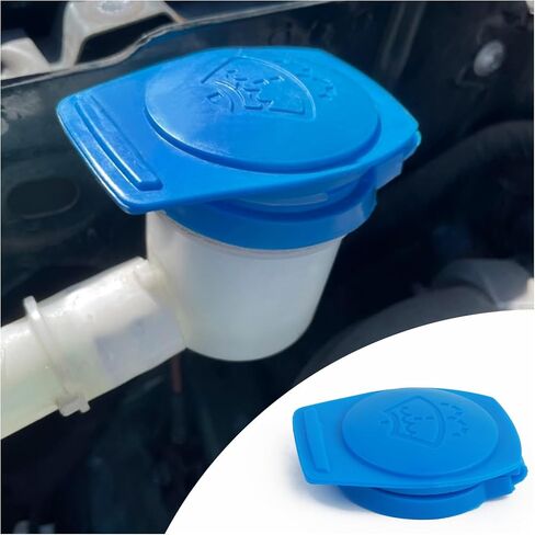 Windshield Washer Fluid Cap,Premium Windshield Wiper Fluid Cap Compatible with Volkswagen Atlas Tiguan Arteon Jetta,Durable Windshield Washer Reservoir Cap OEM#3Q0955455 in Saudi Arabia