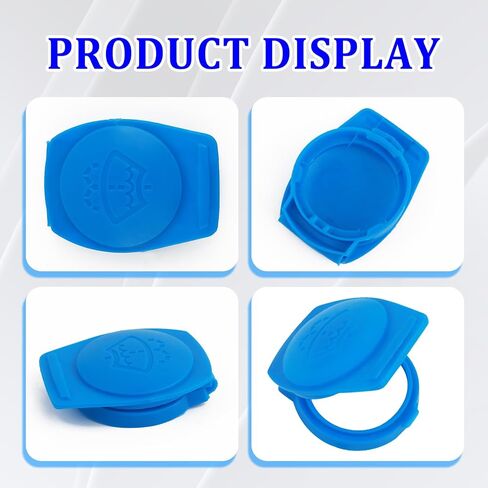 Windshield Washer Fluid Cap,Premium Windshield Wiper Fluid Cap Compatible with Volkswagen Atlas Tiguan Arteon Jetta,Durable Windshield Washer Reservoir Cap OEM#3Q0955455 in Saudi Arabia