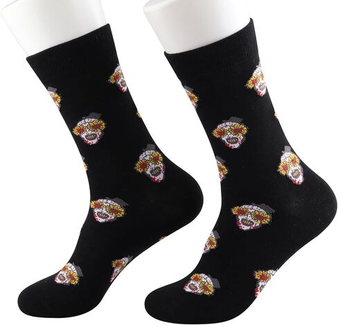 LEVLO Funny Clown Movie Socks Movie Fans Gifts Horror Movie Socks Art Clown Merchandisee in Saudi Arabia