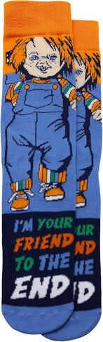 Hyp Chucky Socks for Adults, Childs Play, Good Guys, Wanna Play 6 Pack Crew Socks for Men & Women, Mens Shoe Size 6-12 in Saudi Arabia