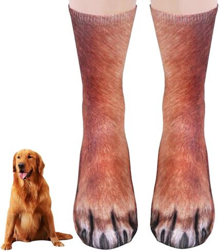Christmas Gifts Funny Animal Paw Socks Stocking Stuffers for Adults Women Men Teen White Elephant Gifts Gag Gift in Saudi Arabia