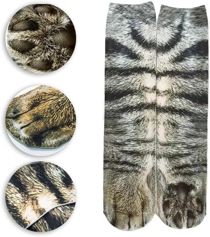 Christmas Gifts Funny Animal Paw Socks Stocking Stuffers for Adults Women Men Teen White Elephant Gifts Gag Gift in Saudi Arabia