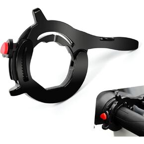 Motorcycle Cruise Control Assist, Throttle Lock Cruise Control Throttle Clip, Handlebar Attachment Retrofit Accessory, Suitable for Most Motorcycle Scooters (Black) in Saudi Arabia