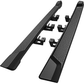 7.2 '' لوحات الجري خطوات جانبية متوافقة مع Jeep Wrangler JL Crew Cab 2018-2024 لوحة تشغيل لجيب Wrangler 4 Door Black Rails Nerf Bars in Kuwait