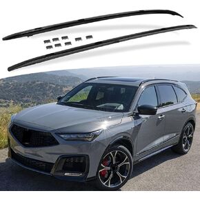 2pcs سقف رف سكة حديد لصالح Acura MDX 2022 2023 2024 2025 حاملة شحن القضبان الجانبية in Saudi Arabia