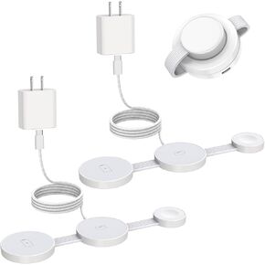 Magnetic Wireless 3 in 1 Magsafe Charging Station لشاحن Apple Magsafe ، iPhone 16 محطة شحنة لاسلكية ، لوحة شحن قابلة للطي لـ iPhone 16 15 14 13 Pro/Pro Max ، Apple Watch ، Airpods Pro in Kuwait