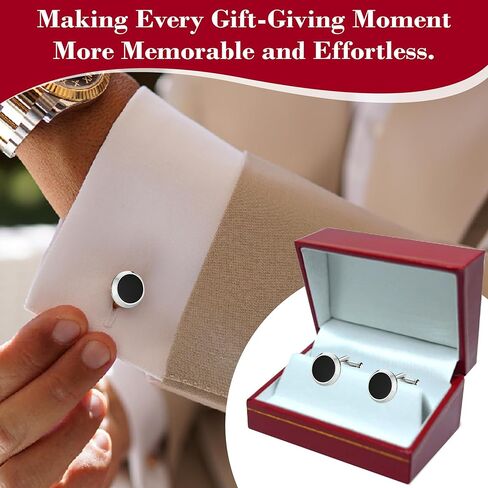 صندوق مجوهرات حمراء رواية لأقراط شجرة 2.5x2.75x1.62 بوصة - صناديق هدايا القرط مع القطع الذهبية - حالة تخزين قرط من الجلد فو - حالات عرض الهدايا للأقراط فقط in Kuwait