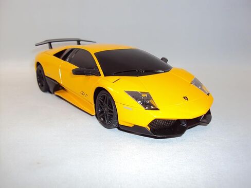 RASTAR 39001 1/24 Lamborghini RC Car - Officially Licensed Lamborghini Remote Control Car for Play and Display - Ideal Gift for Kids - Black in Kuwait