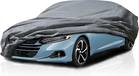 5 Layer Car Cover for Car Cover for Honda Accord 2018-2025 Sedan 4-Door Semi Custom Fit Full Coverage Heavy Duty All Weather Protection Breathable Dust Wind Shield in Saudi Arabia