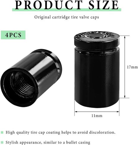 4pcs صمامات صمام الإطارات الصمامات الصمام ، قبعات الهواء المقاوم للألومنيوم المقاوم للتآكل ، أغطية صمام الإطارات العالمية للدراجة النارية للدراجة النارية (الفضة) in Saudi Arabia