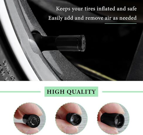 4pcs صمامات صمام الإطارات الصمامات الصمام ، قبعات الهواء المقاوم للألومنيوم المقاوم للتآكل ، أغطية صمام الإطارات العالمية للدراجة النارية للدراجة النارية (الفضة) in Saudi Arabia