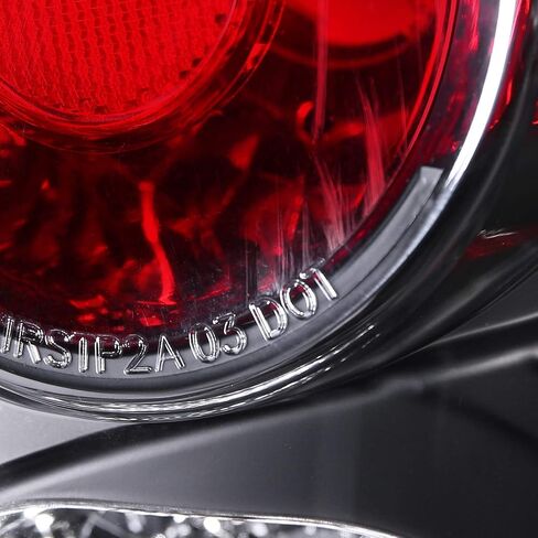 AmeriLite Black Replacement Brake Tail Lights Set For Ford Excursion/Econoline Van - Passenger and Driver Side in Saudi Arabia