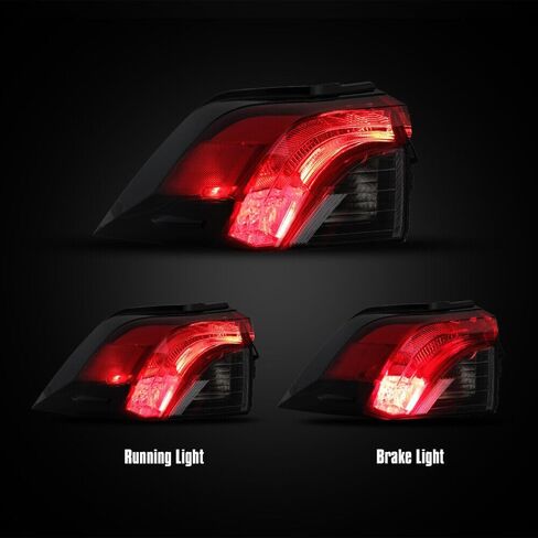 مجموعة LED LED Tail Light Assembly لتويوتا RAV4 2019 2020 2021 2022 2023 2024 جانب سائق مصباح الفرامل الخلفية in Saudi Arabia