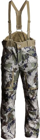 King's Camo Men's XKG Wind-Defender Bib Pant, Realtree Edge, Large in Kuwait
