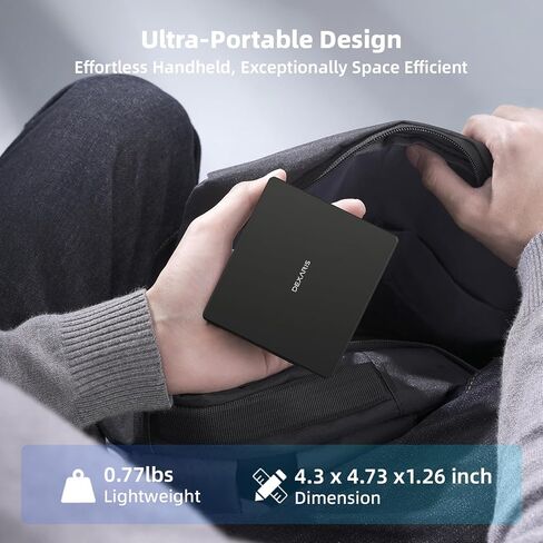 Mini PC Gaming, Mini Computers with Intel i7-13620H (Max 4.9GHz) & GTX 1060 Graphics Card, Micro pc with 32GB RAM / 1TB M.2 NVME PCIEx4 SSD, Wi-Fi 6 / Multi-Function Type-C / 8K / Windows 11 in Saudi Arabia