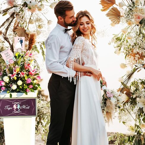 20 Pcs Floral Card Holder Picks, Heart Picture Holders, Photo Holder Pick Stick, Gold Floral Place Card Holder, Floral Picks Clips, Photo Picture Holder for Weddin in Kuwait