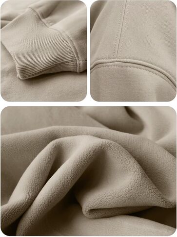 VIUTIL Womens Half Zip Sweatshirt Fleece Cropped Pullover with Thumb Hole Fall Trendy Clothes 2024 in Kuwait