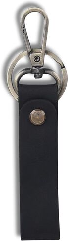 Genuine Leather Keychain with Belt Loop - Key Case Leather Tactical HK EDC Clip Fob Keychain Leathers Key Holder in Kuwait